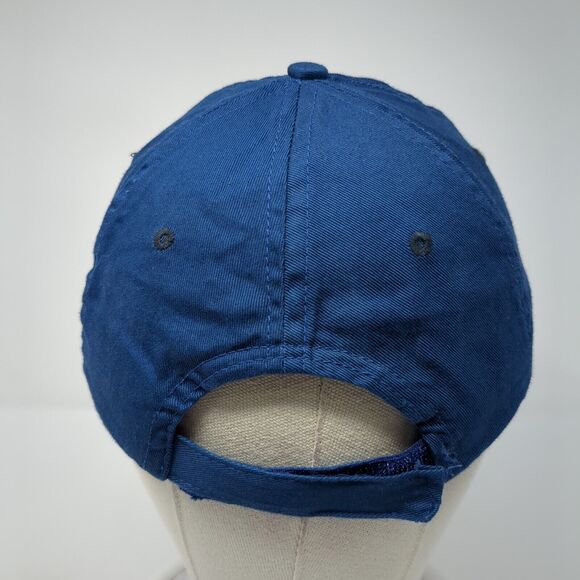 Bud Light 82 Strapback Hat Blue One Size Adjustable Embroidered 6 Panel - Picture 5 of 9